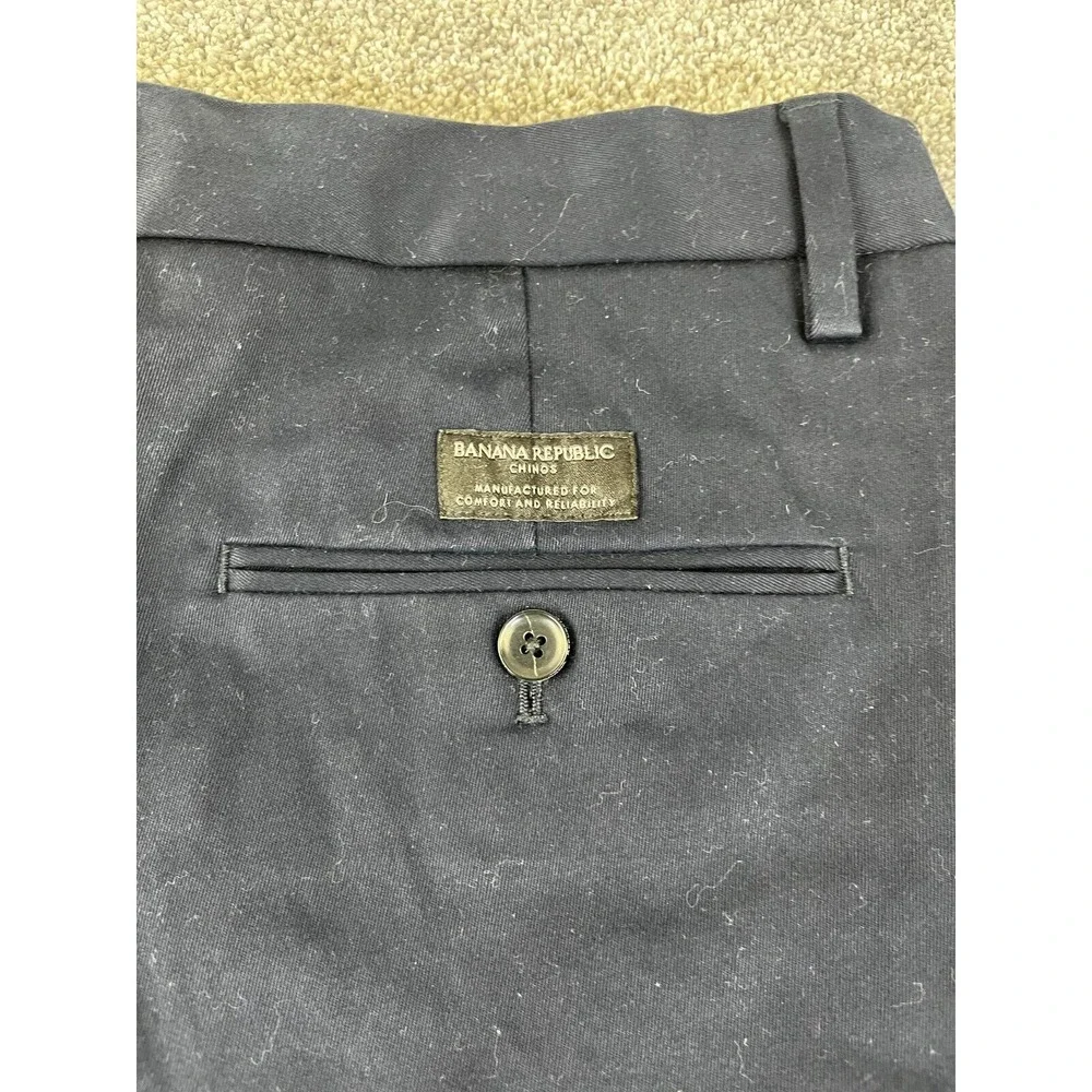 Banana Republic Pants Women 30x30 Chino Mid Rise Flat Front 30